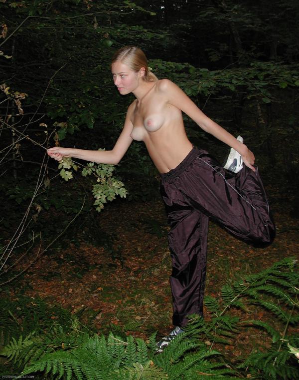 Katya in the woods #7